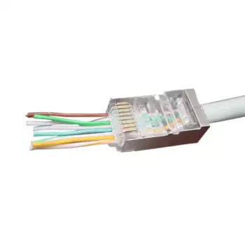 Gembird Cablexpert LC-PTF-01/100 caurlaides RJ-45 FTP savienotāji, 100 gab.