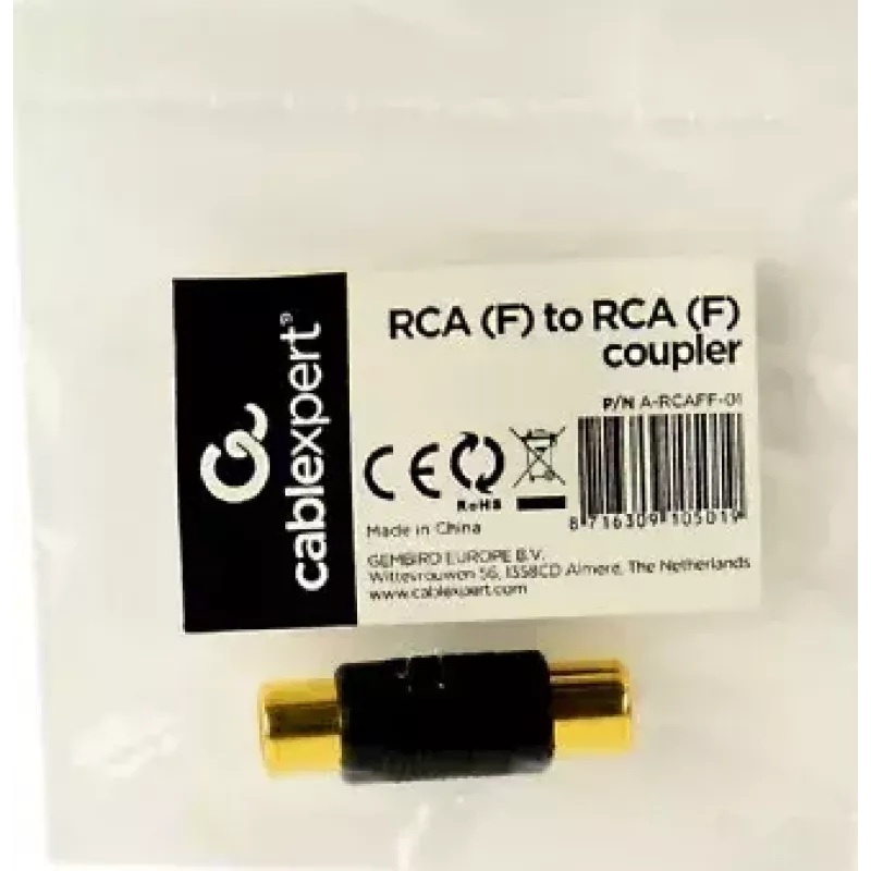 RCA savienotāja pāreja Gembird A-RCAFF-01