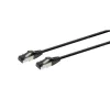 Tīkla kabelis Gembird PP8-LSZHCU-BK-2M RJ-45 Cat8 2m Melns