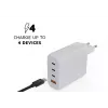 Xtorm 140W GaN² Īpaši kompakts sienas lādētājs iekštelpām Maiņstrāva Universāls 3 USB Type-C Ātrā uzlāde
