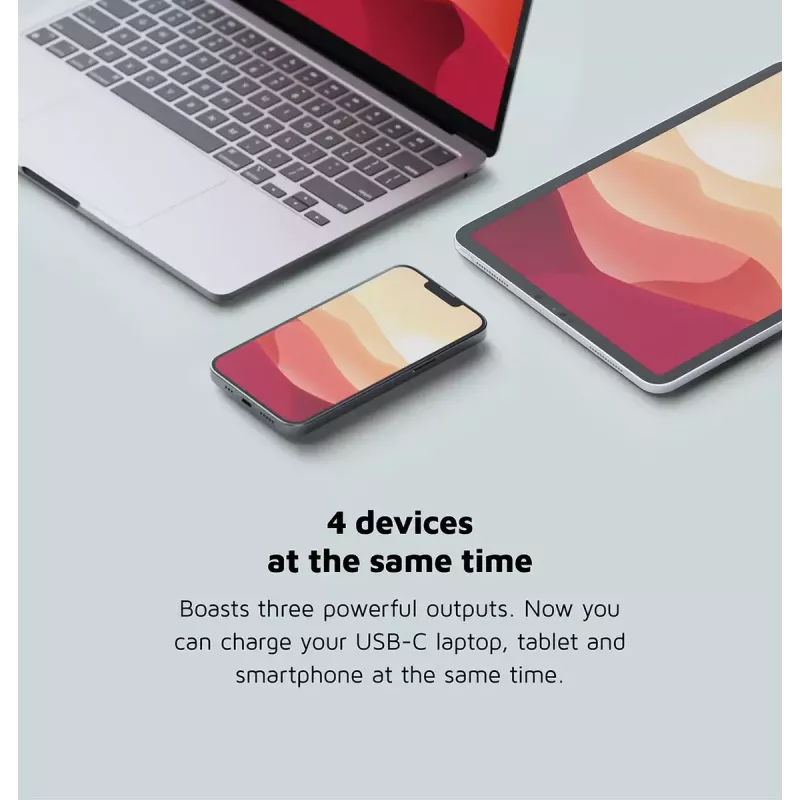 Iekštelpu lādētājs Xtorm 100W GaN² Ultra Wall Charger ātrā uzlāde 2 USB-C