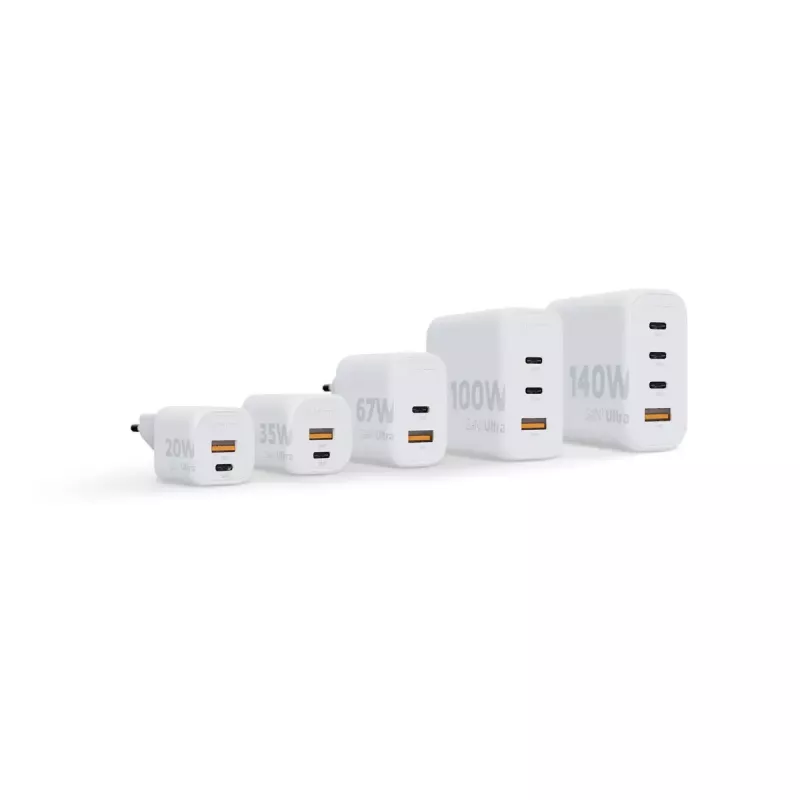 Iekštelpu lādētājs Xtorm 100W GaN² Ultra Wall Charger ātrā uzlāde 2 USB-C