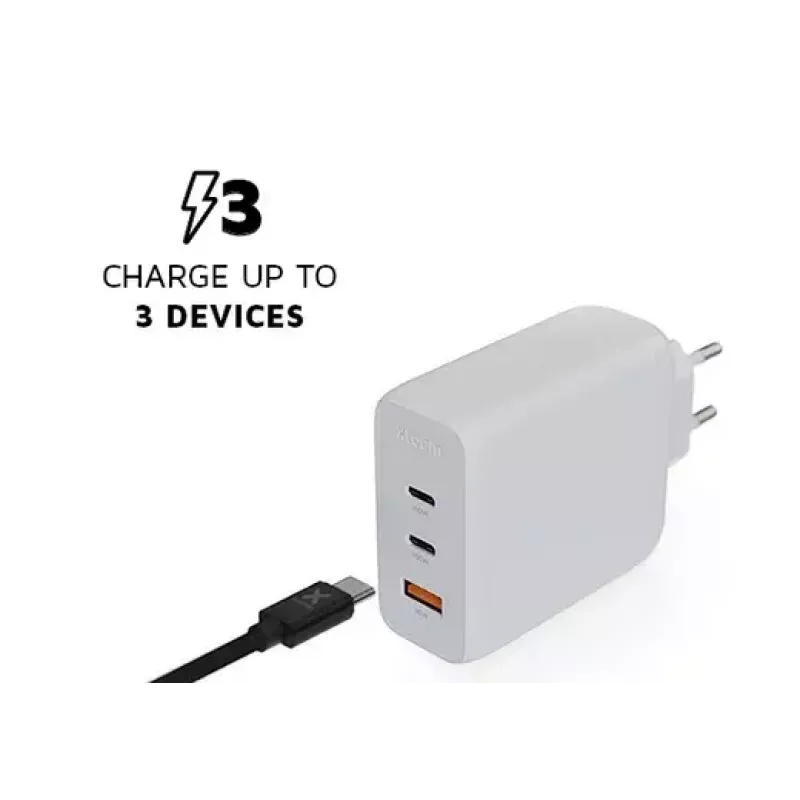 Iekštelpu lādētājs Xtorm 100W GaN² Ultra Wall Charger ātrā uzlāde 2 USB-C