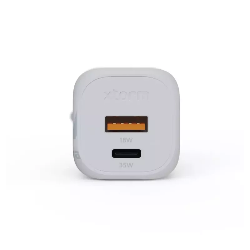 Wall Charger Xtorm 35W GaN² Ultra Indoor USB Type-C Fast Charging balta