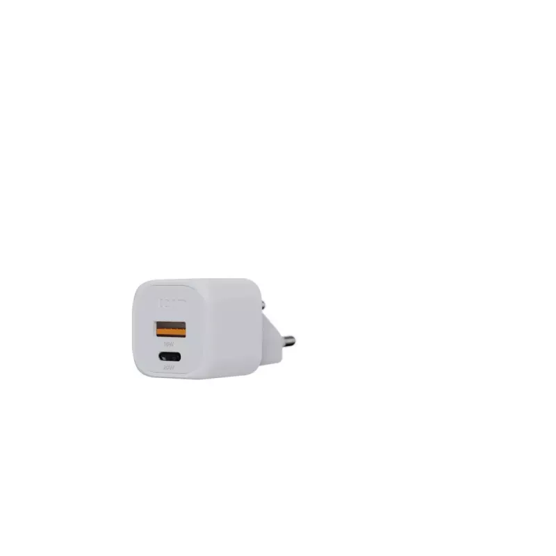 Sienas lādētājs Xtorm 20W GaN² Ultra — 20 W, USB-C, iekštelpām, balts