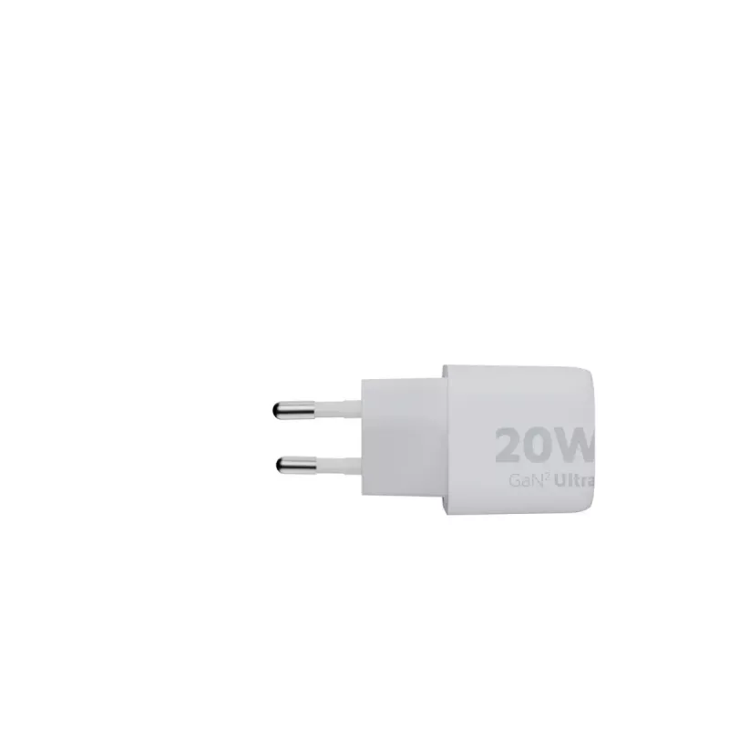 Sienas lādētājs Xtorm 20W GaN² Ultra — 20 W, USB-C, iekštelpām, balts