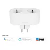 Viedais spraudnis Avanca International BV Hombli Smart Socket Duo EU — Wi‑Fi, 220–250 V, 50–60 Hz, 3540 W, iekštelpām, balts