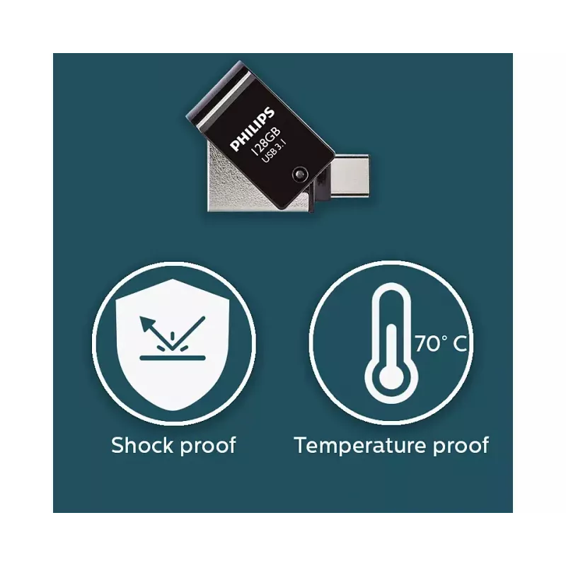 USB zibatmiņa Philips 128 GB USB Type-A 3.2 Gen 1 FM12DC152B/00