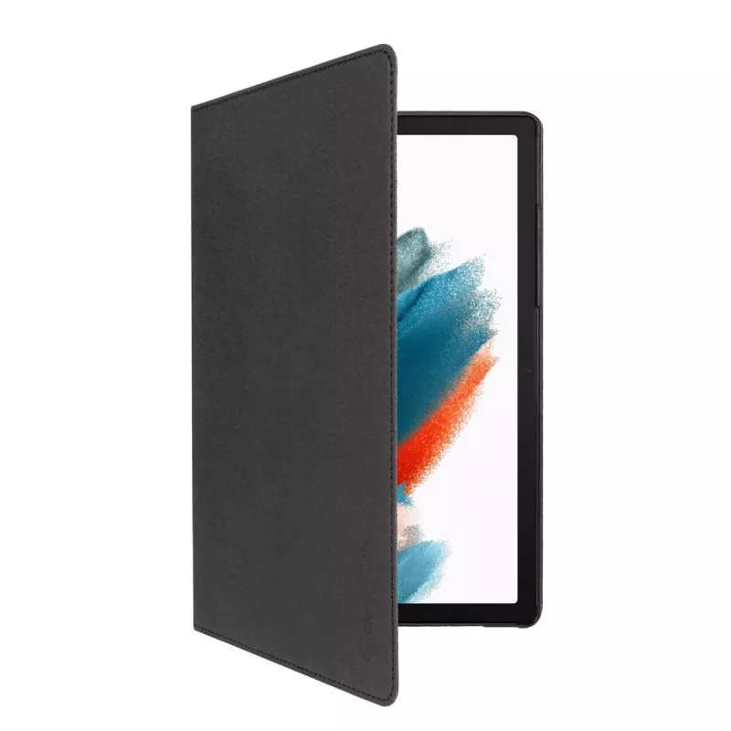 Folio maciņš GeckoCovers Galaxy Tab A8 (2021) planšetdatoram — Easy-Click 2.0, velūra un mākslīgās ādas, statīvs, 10,5 collu ekrāns