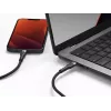 USB-C uz Lightning kabelis LINQ byELEMENTS 2m MFi sertificēts melns