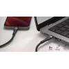 USB-C uz Lightning kabelis LINQ byELEMENTS 2m MFi sertificēts melns