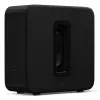 Aktīvais zemfrekvences skaļrunis Sonos Sub 4 Melns — D klases pastiprinātājs, maiņstrāva 110–240 V, 40,2×15,8×38,9 cm