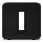 Aktīvais zemfrekvences skaļrunis Sonos Sub 4 Melns — D klases pastiprinātājs, maiņstrāva 110–240 V, 40,2×15,8×38,9 cm