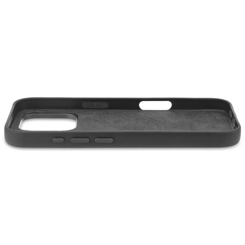 Dekodēta ādas maciņa iPhone 16 Pro 6,3 collas melns