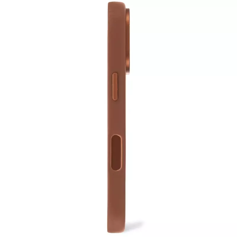 Dekodēts ādas vāciņš iPhone 16 Pro 6,3 collas brūns