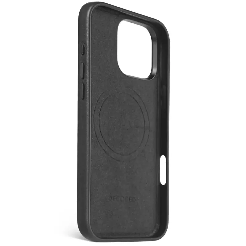 Decoded Leather Case mobilā tālruņa vāciņš 17.5 cm 6.9 collas Vāciņš Melns