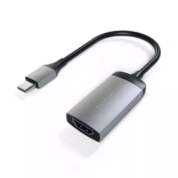 USB grafikas adapteris Satechi ST-TC4KHAM pelēkā krāsā