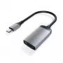 USB grafikas adapteris Satechi ST-TC4KHAM pelēkā krāsā