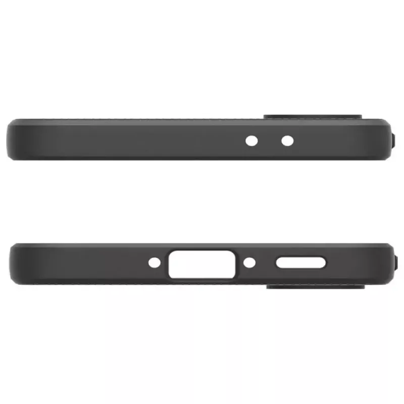 Aizsargājošs tālruņa maciņš Spigen Liquid Air Samsung Galaxy A36 5G, matēti melns