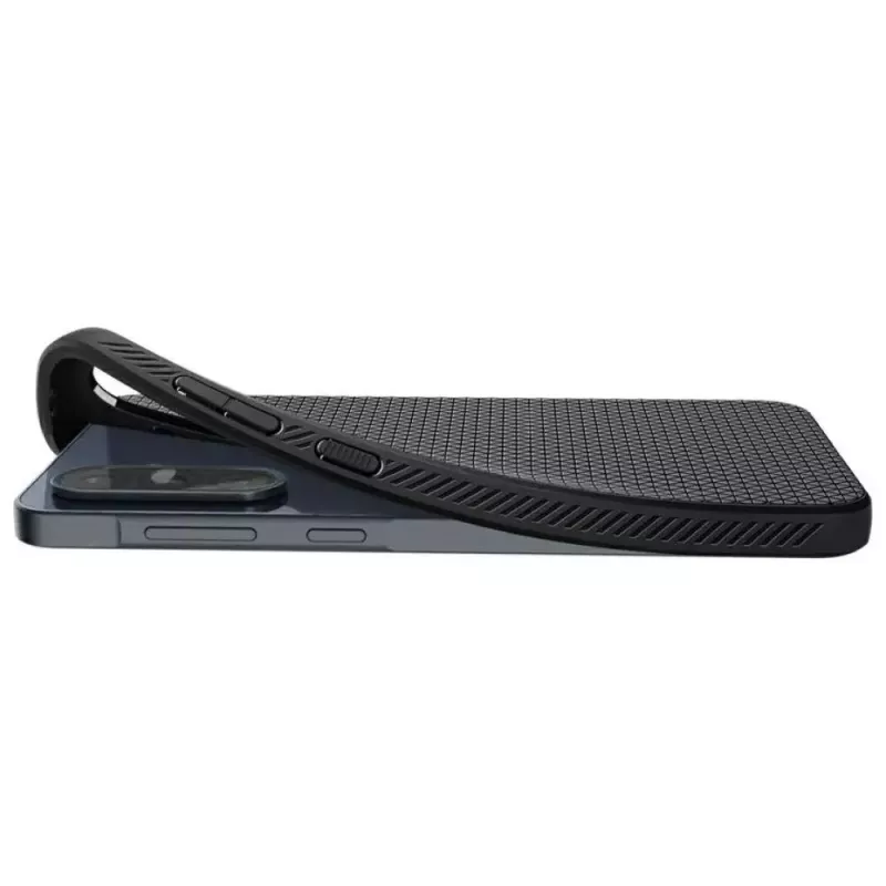 Aizsargājošs tālruņa maciņš Spigen Liquid Air Samsung Galaxy A36 5G, matēti melns