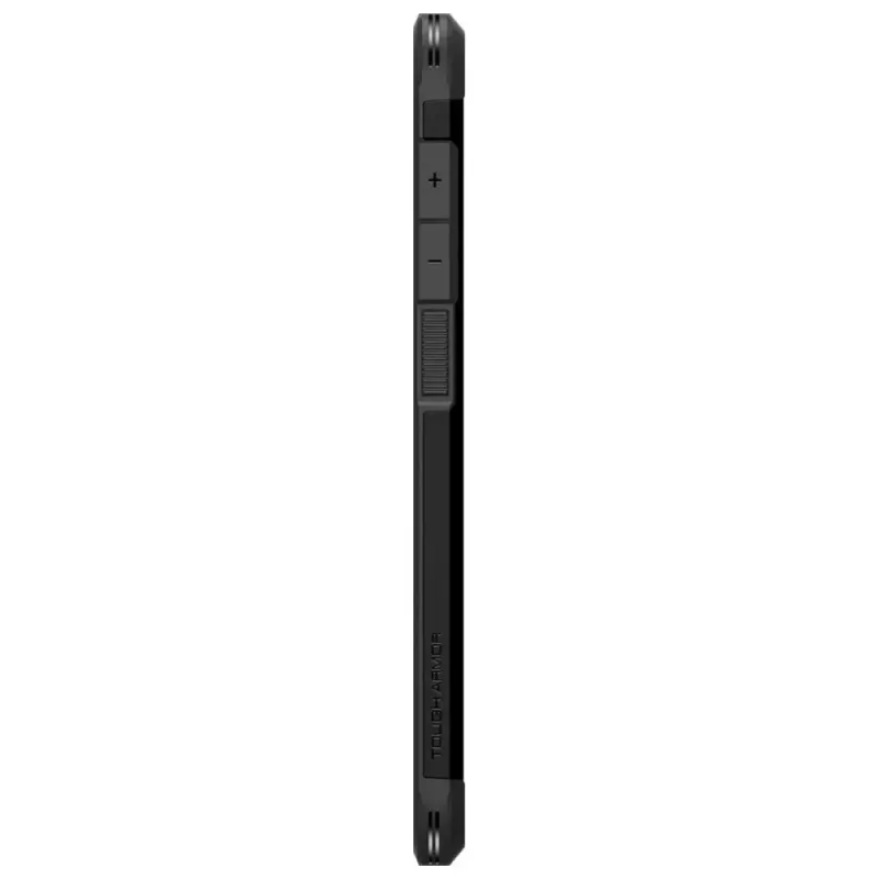 Spigen Tough Armor vāciņš Samsung Galaxy A56 5G — melns, divslāņu aizsargapvalks