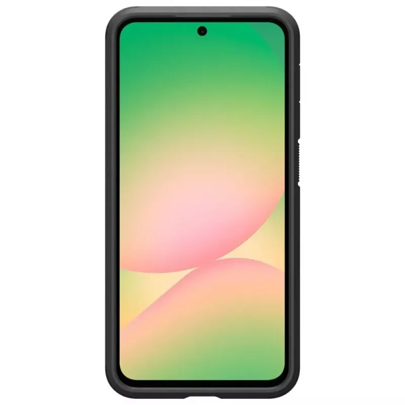 Spigen Tough Armor vāciņš Samsung Galaxy A56 5G — melns, divslāņu aizsargapvalks