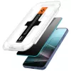 Spigen Glas.TR EZ FIT HD rūdīta privātuma stikla ekrāna aizsargs Samsung Galaxy S24/S25 — 2 gab.