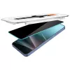 Spigen Glas.TR EZ FIT HD rūdīta privātuma stikla ekrāna aizsargs Samsung Galaxy S24/S25 — 2 gab.