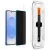 Spigen Glas.TR EZ FIT HD rūdīta privātuma stikla ekrāna aizsargs Samsung Galaxy S24/S25 — 2 gab.