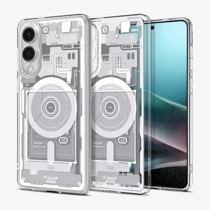 Cover Spigen Galaxy S25 Edge balta 6.7 inch