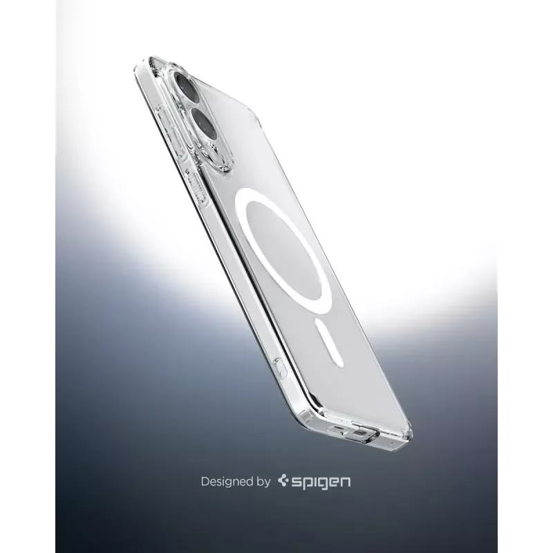 Cover Spigen Galaxy S25 Edge Clear balta Transparent 6.7 inch