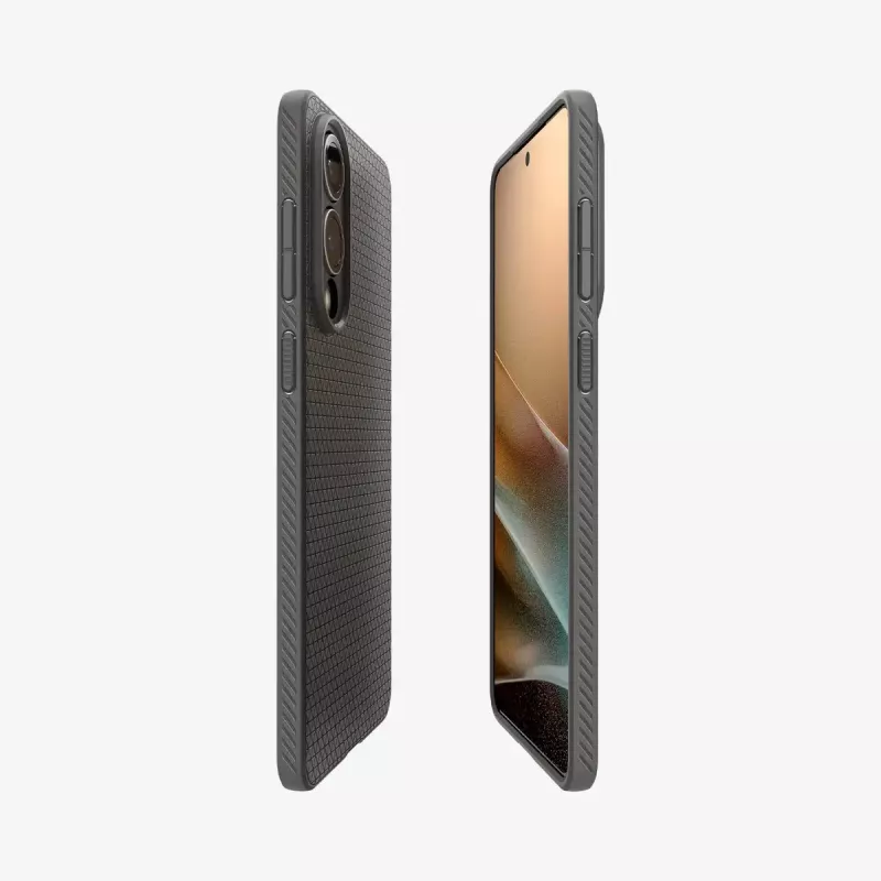 Spigen vāciņš Galaxy S25 Edge Marble Gray Monochromatic