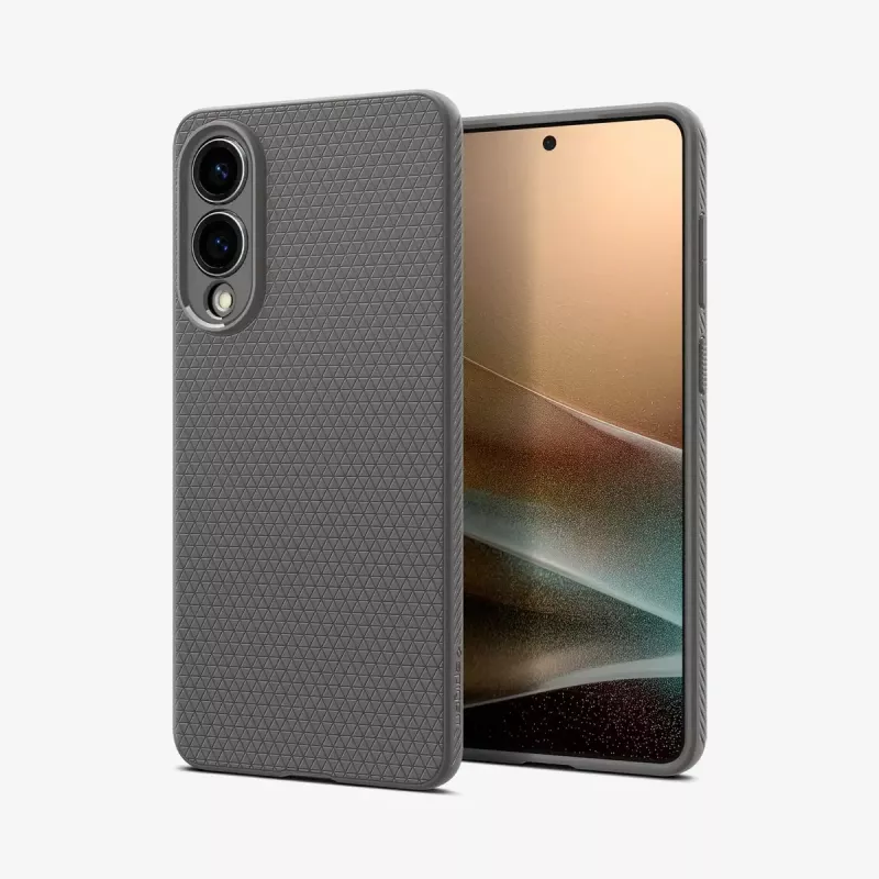 Spigen vāciņš Galaxy S25 Edge Marble Gray Monochromatic