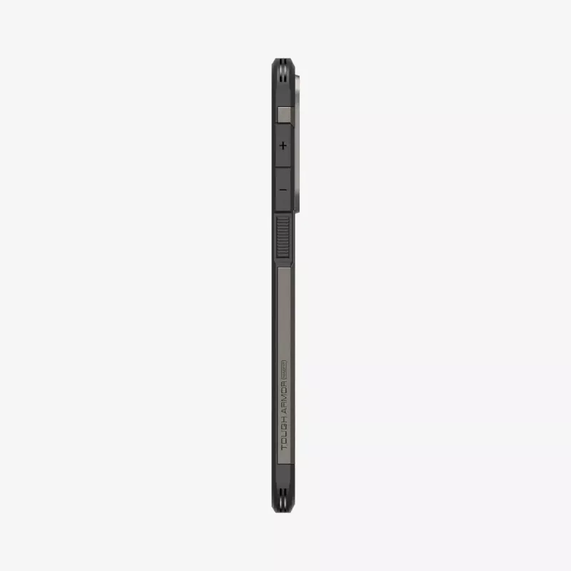 Vāciņš Spigen Galaxy S25 Edge Tough Armor AI MagFit Gunmetal