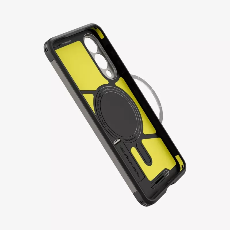 Vāciņš Spigen Galaxy S25 Edge Tough Armor AI MagFit Gunmetal