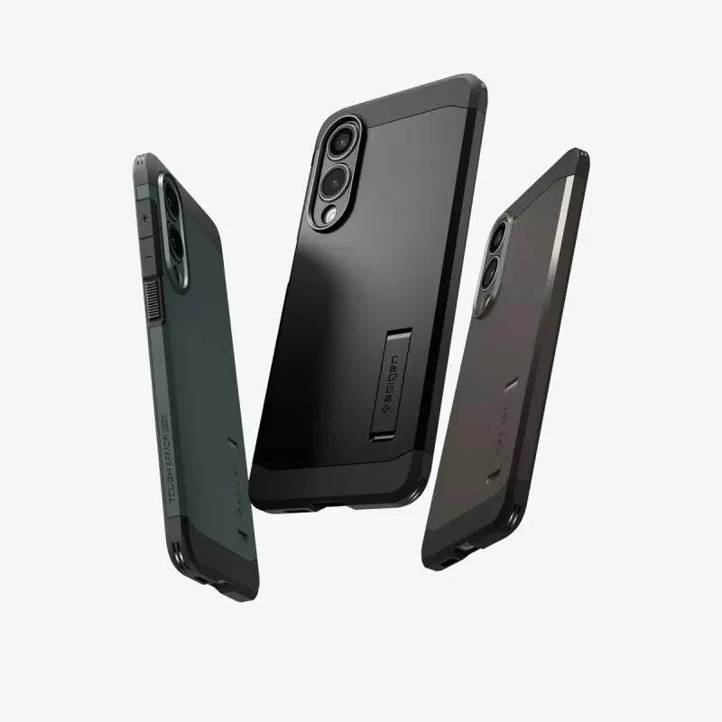 Vāciņš Spigen Galaxy S25 Edge Tough Armor AI MagFit Gunmetal