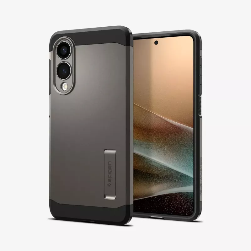 Vāciņš Spigen Galaxy S25 Edge Tough Armor AI MagFit Gunmetal