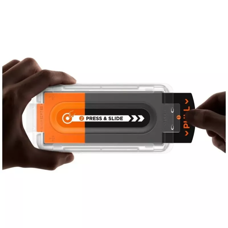 Ekrāna aizsargs Spigen Glas.TR EZ FIT Pro Samsung Galaxy Z Fold 7 — caurspīdīgs, 2 gab.