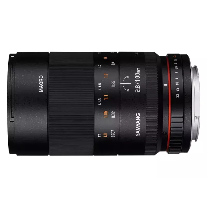 Fiksēta fokusa objektīvs Samyang 100mm F2.8 ED UMC MACRO