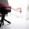 Nepārtrauktās gaismas foto studija oranžamonkie M1000R