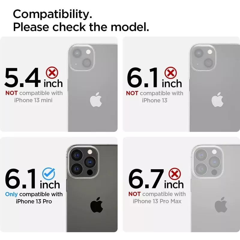 Ekrāna aizsargs Spigen AGL03391 Apple iPhone 13/13 Pro rūdīts stikls