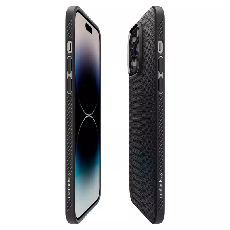 Cover Spigen Liquid Air iPhone 14 Pro Max 17 cm Melns