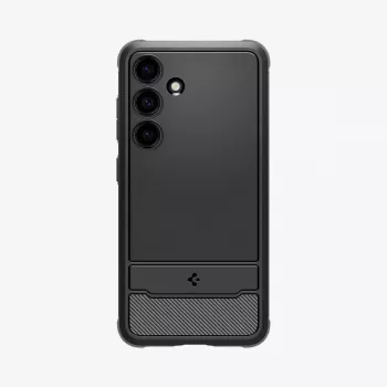 Spigen Rugged Armor mobilā tālruņa maciņš Melns Samsung Galaxy S24 15.8 cm