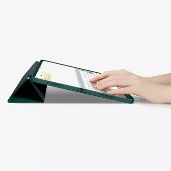 Flip case Spigen Urban Fit 33 cm (13 inch) for iPad Pro 2024 zaļa