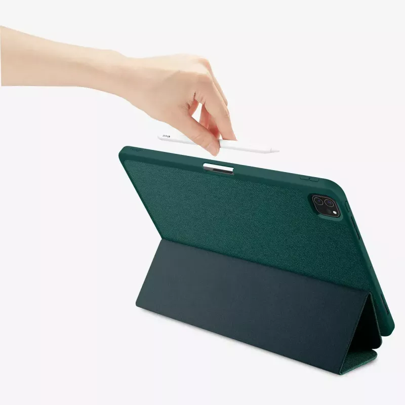 Flip case Spigen Urban Fit 33 cm (13 inch) for iPad Pro 2024 zaļa