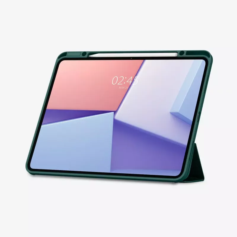 Flip case Spigen Urban Fit 33 cm (13 inch) for iPad Pro 2024 zaļa