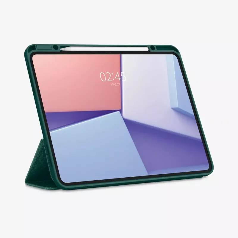 Flip case Spigen Urban Fit 33 cm (13 inch) for iPad Pro 2024 zaļa