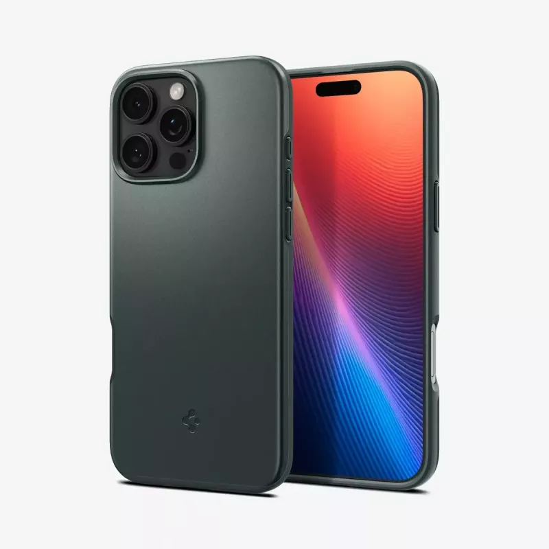 Mobilā tālruņa maciņš Spigen iPhone 16 Pro Max zaļš