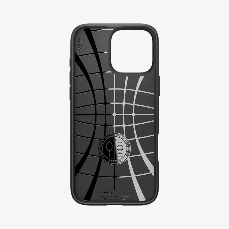 Cover Spigen Liquid Air iPhone 16 Pro Max 17.5 cm Melns