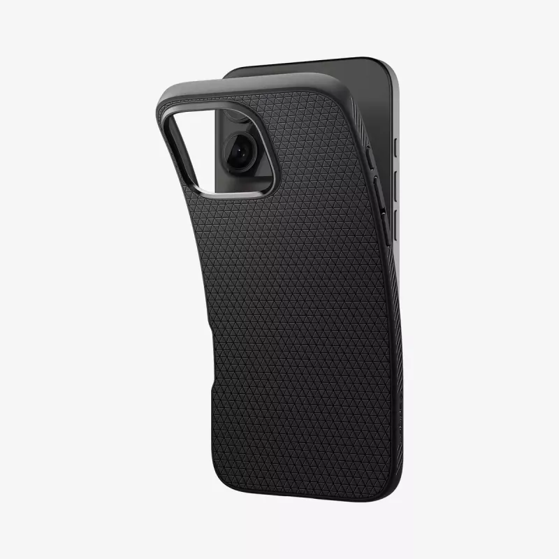 Cover Spigen Liquid Air iPhone 16 Pro Max 17.5 cm Melns